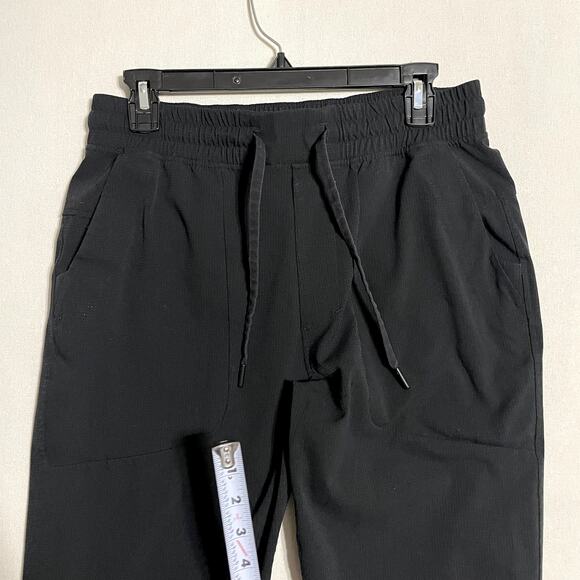 Lululemon Men's Black Performance Athletic Joggers Swift Elastic Cuff - Size M - Picture 7 of 11